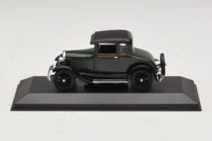Ford Model A Standard Coupe Dunkelgrün Minichamps 1:43 400082101 Druckguss