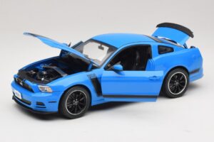 Ford Mustang Boss 302 S197 Blau Shelby Collectibles 1:18 25414S Druckguss — Bild 2 von 8