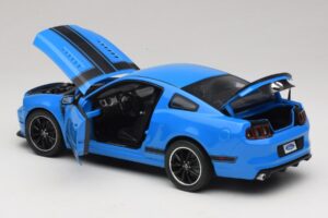 Ford Mustang Boss 302 S197 Blau Shelby Collectibles 1:18 25414S Druckguss — Bild 5 von 8