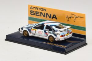 Ford Sierra RS Cosworth #1 A. Senna Rally Test 1986 Minichamps 1:43 540864399 Druckguss — Bild 3 von 4
