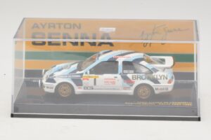 Ford Sierra RS Cosworth #1 A. Senna Rally Test 1986 Minichamps 1:43 540864399 Druckguss — Bild 4 von 4