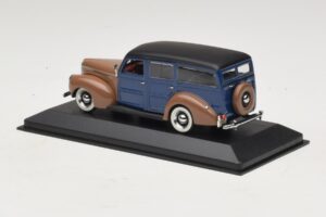 Ford V8 De Luxe Woody Station Wagon Braun Blau Minichamps 1:43 400082112 Druckguss — Bild 3 von 4