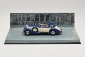 Horch 853 Cabriolet Blau Minichamps 1:43 436012032 Druckguss