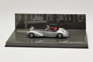Horch 855 Special Roadster Silber Schwarz Minichamps 1:43 436014204 Druckguss