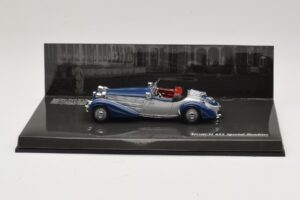 Horch 855 Special Roadster Silber Blau Minichamps 1:43 436014202 Druckguss