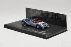 Horch 855 Special Roadster Silber Blau Minichamps 1:43 436014202 Druckguss — Bild 3 von 5