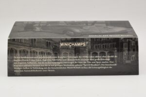 Horch 855 Special Roadster Silber Blau Minichamps 1:43 436014202 Druckguss — Bild 4 von 5