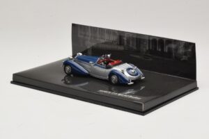 Horch 855 Special Roadster Silberblau Ohne Außenkarton Minichamps 1:43 436014202-O1 Druckguss — Bild 3 von 4
