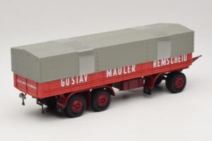 Kassbohrer Pritschenanhänger Mauler Remscheid Minichamps 1:43 439161099 Druckguss — Bild 2 von 6