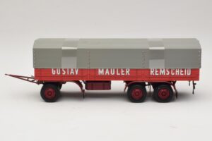 Kassbohrer Pritschenanhänger Mauler Remscheid Minichamps 1:43 439161099 Druckguss — Bild 3 von 6