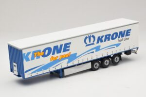 Krone Profiliner Gelenk-Planenauflieger Minichamps 1:43 Krone Profiliner Gelenk-Planenauflieger Minichamps 1:43 439911120 Druckguss
