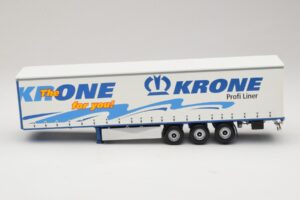 Krone Profiliner Gelenk-Planenauflieger Minichamps 1:43 439911120 Druckguss — Bild 3 von 6