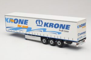 Krone Profiliner Gelenk-Planenauflieger Minichamps 1:43 439911120 Druckguss — Bild 5 von 6