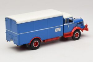 Krupp Titan Kofferwagen Blau Rot Minichamps 1:43 439069040 Druckguss — Bild 2 von 6