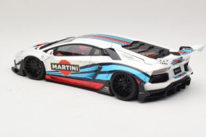 Lamborghini Aventador LB Works Martini Livery AUTOart 1:18 79185 Komposit — Bild 7 von 8