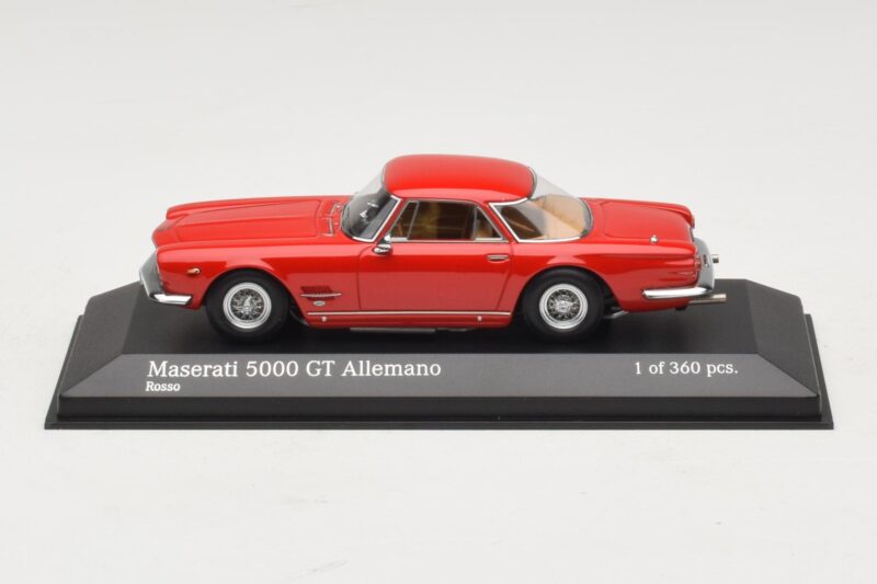 Maserati 5000 GT Allemano Rot Minichamps 1:43 Maserati 5000 GT Allemano Rot Minichamps 1:43 437123321 Druckguss