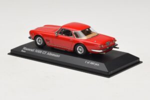 Maserati 5000 GT Allemano Rot Minichamps 1:43 437123321 Druckguss — Bild 3 von 4