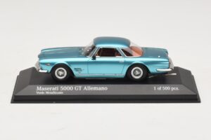 Maserati 5000 GT Allemano Verde Metallizzato Minichamps 1:43 437123320 Druckguss