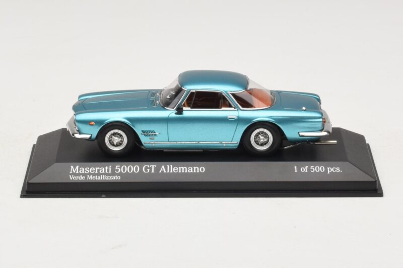 Maserati 5000 GT Allemano Verde Metallizzato Minichamps 1:43 437123320 Druckguss
