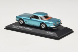 Maserati 5000 GT Allemano Verde Metallizzato Minichamps 1:43 437123320 Druckguss — Bild 3 von 4