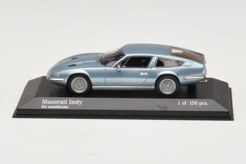 Maserati Indy Blue Metallic Minichamps 1:43 Maserati Indy Blue Metallic Minichamps 1:43 437123122 Druckguss