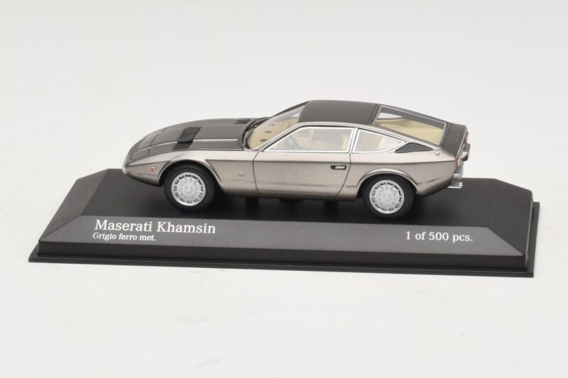 Maserati Khamsin Grey Metallic Minichamps 1:43 Maserati Khamsin Grey Metallic Minichamps 1:43 437123220 Druckguss