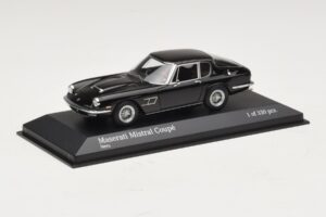 Maserati Mistral Schwarz Minichamps 1:43 437123421 Druckguss — Bild 2 von 4