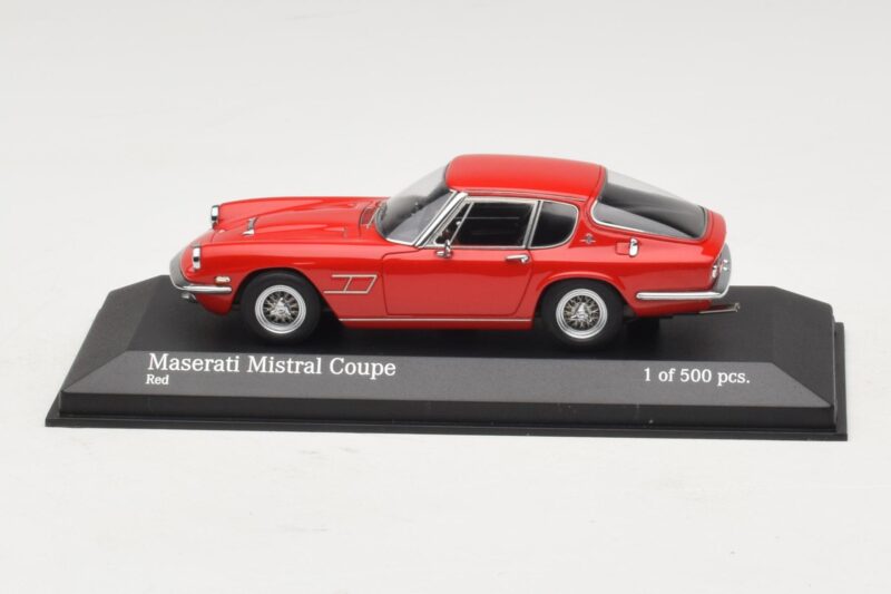 Maserati Mistral Rot Minichamps 1:43 Maserati Mistral Rot Minichamps 1:43 437123424 Druckguss