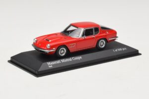 Maserati Mistral Rot Minichamps 1:43 437123424 Druckguss — Bild 2 von 4