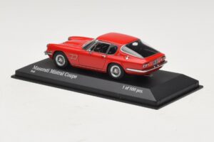 Maserati Mistral Rot Minichamps 1:43 437123424 Druckguss — Bild 3 von 4