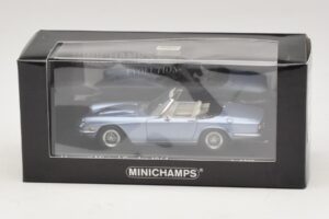 Maserati Mistral Spyder Light Blue Metallic Minichamps 1:43 437123432 Druckguss — Bild 4 von 4