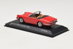 Maserati Mistral Spyder Rot Minichamps 1:43 437123430 Druckguss — Bild 3 von 4