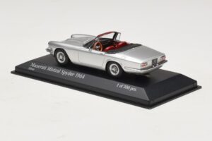 Maserati Mistral Spyder Silber Minichamps 1:43 437123431 Druckguss — Bild 3 von 4