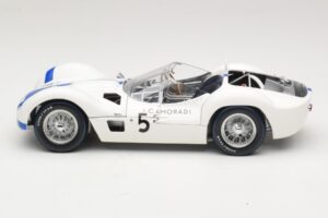 Maserati Tipo 61 #5 S. Moss / D. Gurney Camoradi ADAC 1000km Nurburgring Winner 1960 Minichamps 1:18 100601205 Druckguss — Bild 4 von 8