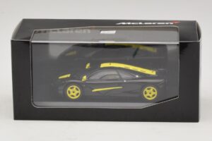 McLaren F1 Schwarz Mit Gelben Streifen Minichamps 1:43 MCLAREN004 Druckguss — Bild 4 von 4