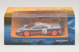 McLaren F1 GTR Gulf Team Davidoff #41 P-H. Raphanel / J-M. Gounon FIA GT Championship 1997 Minichamps 1:43 533174341 Druckgus — Bild 4 von 4