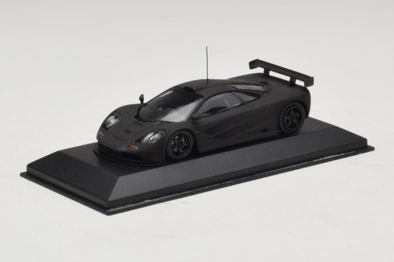 McLaren F1 GTR Prototype Mattschwarz Mit Schwarzen Felgen Minichamps 1:43 McLaren F1 GTR Prototype Mattschwarz Mit Schwarzen Felgen Minichamps 1:43 MCLAREN009 Druckguss