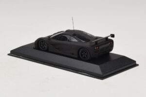 McLaren F1 GTR Prototype Mattschwarz Mit Schwarzen Felgen Minichamps 1:43 MCLAREN009 Druckguss — Bild 2 von 4
