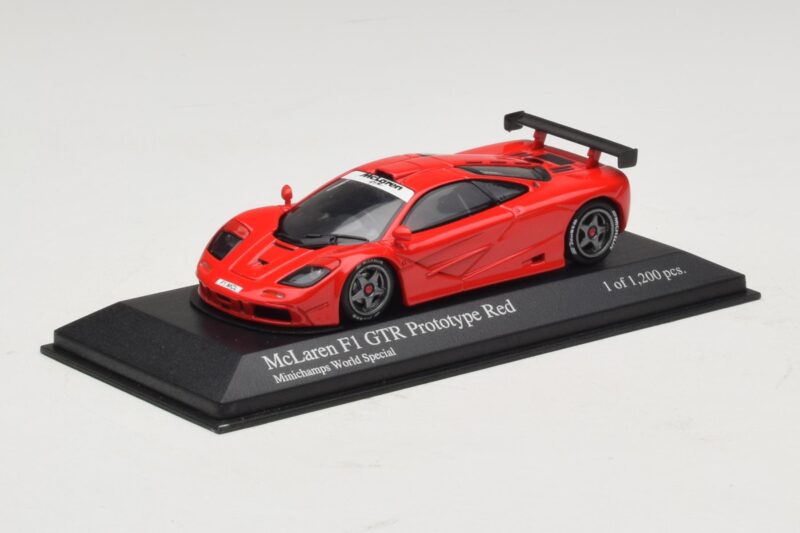 McLaren F1 GTR Prototype World Special Rot Minichamps 1:43 McLaren F1 GTR Prototype World Special Rot Minichamps 1:43 MCLAREN007 Druckguss