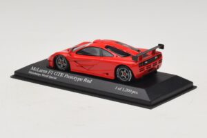 McLaren F1 GTR Prototype World Special Rot Minichamps 1:43 MCLAREN007 Druckguss — Bild 2 von 4