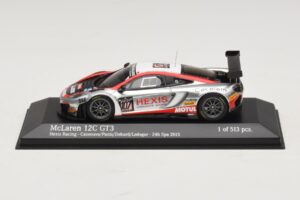 McLaren MP4-12C GT3 #107 Hexis Racing Cazenave / O. Panis 24 Hours of Spa 2013 Minichamps 1:43 437131397 Druckguss