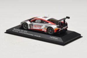 McLaren MP4-12C GT3 #107 Hexis Racing Cazenave / O. Panis 24 Hours of Spa 2013 Minichamps 1:43 437131397 Druckguss — Bild 3 von 4