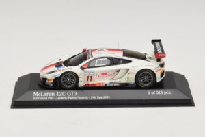 McLaren MP4-12C GT3 #11 Art Grand Prix Leclerc / Parisy 24 Hours of Spa 2013 Minichamps 1:43 437131311 Druckguss