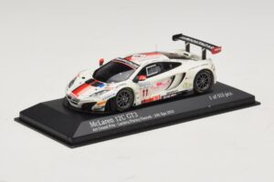 McLaren MP4-12C GT3 #11 Art Grand Prix Leclerc / Parisy 24 Hours of Spa 2013 Minichamps 1:43 437131311 Druckguss — Bild 2 von 4