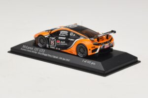 McLaren MP4-12C GT3 #15 Boutsen Racing Bovy / Broggi 24 Hours of Spa 2012 Minichamps 1:43 437121315 Druckguss — Bild 3 von 4