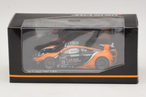 McLaren MP4-12C GT3 #15 Boutsen Racing Bovy / Broggi 24 Hours of Spa 2012 Minichamps 1:43 437121315 Druckguss — Bild 4 von 4