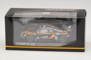 McLaren MP4-12C GT3 #16 Boutsen Racing Schmetz / Demirdjian 24 Hours of Spa 2014 Minichamps 1:43 437141316 Druckguss — Bild 4 von 4