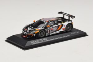 McLaren MP4-12C GT3 #5 Boutsen Racing Guilvert / Dermont 24 Hours of Spa 2013 Minichamps 1:43 437131305 Druckguss — Bild 2 von 4