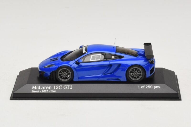 McLaren MP4-12C GT3 Street Blau Minichamps 1:43 McLaren MP4-12C GT3 Street Blau Minichamps 1:43 437121397 Druckguss