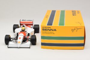 McLaren MP4/8 Ford #8 A. Senna Winner European GP 1993 Minichamps 1:18 540931818 Druckguss — Bild 3 von 7